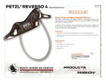 Petzl Reverso 4 Product Information Sheet