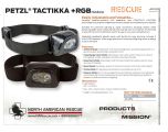 Petzl TACTIKKA Product Information Sheet