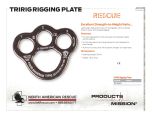 TriRig Rigging Plate Product Information Sheet