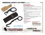 Benchmade Personal Safety Cutter Product Information Sheet
