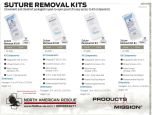 NAR Suture Removal Kits - Product Information Sheet