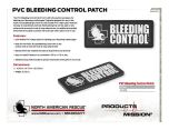 PVC Bleeding Control Patch - Product Information Sheet