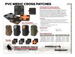 PVC Medic Cross Patches - Product Information Sheet
