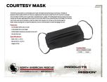 Courtesy Mask - Product Information Sheet