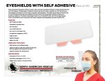 Eyeshields with Self Adhesive - Pack of 100 - Product Information Sheet