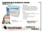 Disposable Surgical Mask - Level3