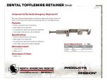 Dental Tofflemire Retainer - Product Information Sheet