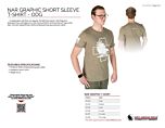 NAR Graphic Short Sleeve T-Shirt - ODG - Product Information Sheet