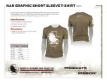 NAR Graphic Short Sleeve T-Shirt - ODG - Product Information Sheet