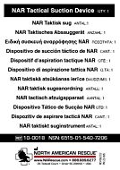 Tactical Suction Device - Instructions for Use - Translated