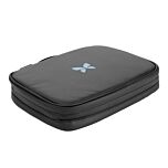 Butterfly Ultrasound Soft Case - closed, laying down, right facing