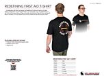 Redefining First Aid T-Shirt - Product Information Sheet