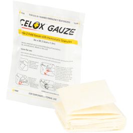 5ft. Celox First Aid Z-Fold Hemostatic Dressing | North American