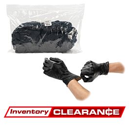 RESCUE ORIGINAL GLOVE Lサイズ 黒 Black Talon Ultimate Nitrile Gloves - Bag of 100 | North American