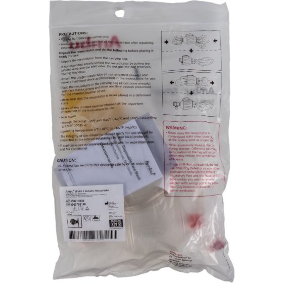 Ambu Spur II single-use resuscitation bag