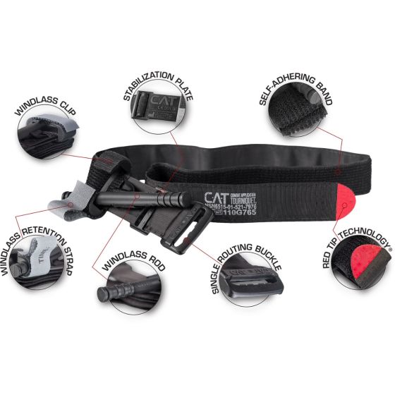 Black GEN 7 C-A-T® TQ With Rigid Case | North American Rescue