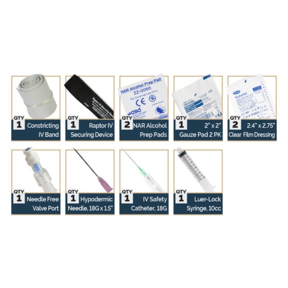 Needleless Saline Lock Kit | North American Rescue