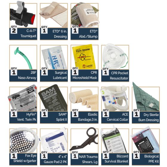 US.NAVY 潜水艦・スツール・アルミ製・米軍払下げ Naval Boat Response Casualty Aid Kit | North American Rescue
