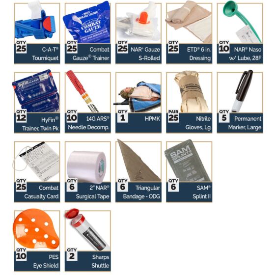 TCCC Skills Set – All Combatant | North American Rescue