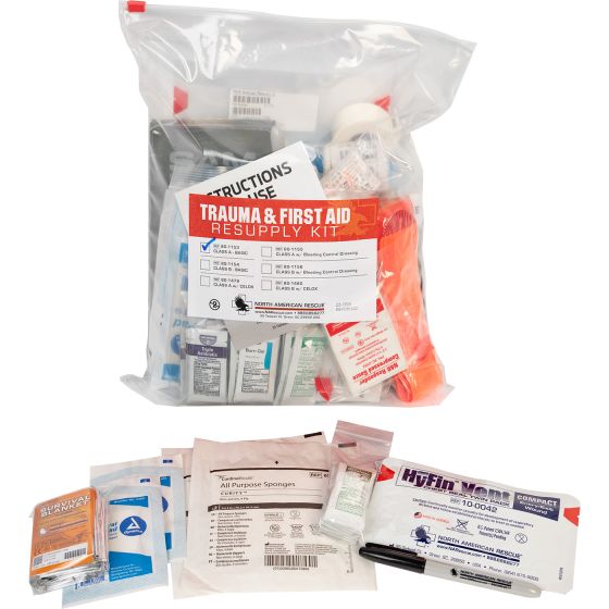 Trauma and First Aid Resupply Kit - Class A