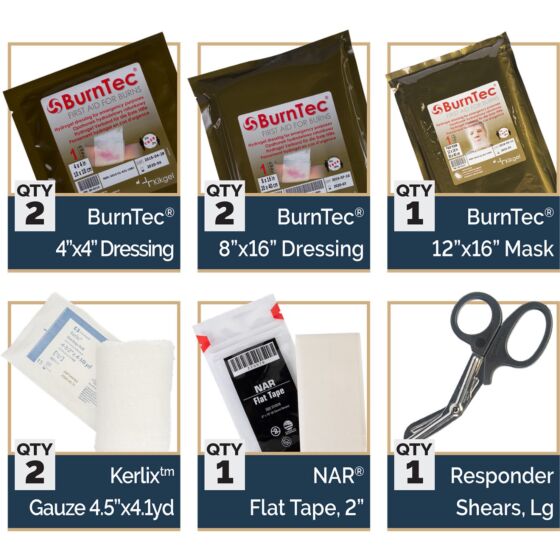 BurnTec Critical Burn Kit - Small | North American Rescue