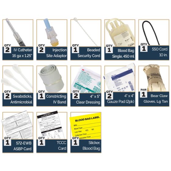 Low Titer O Whole Blood (LTOWB) Collection Set-V | North American