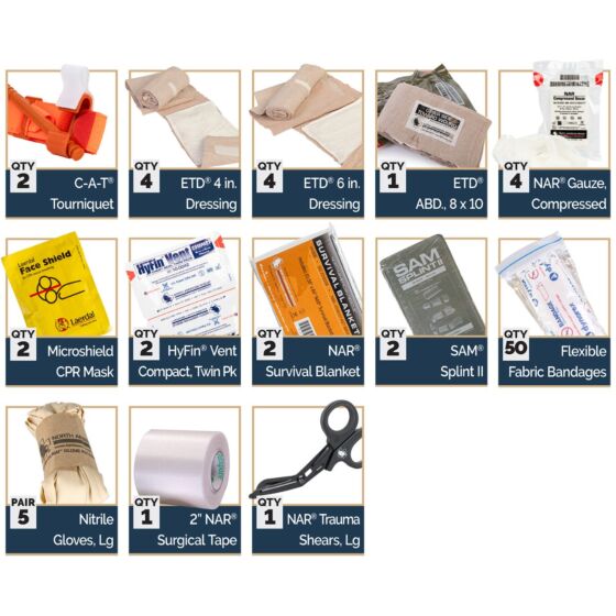 のーさん☆　EMERGENCY FIRST RESPONSE Emergency First Responder Kit Sign - Claim Your 10% Discount