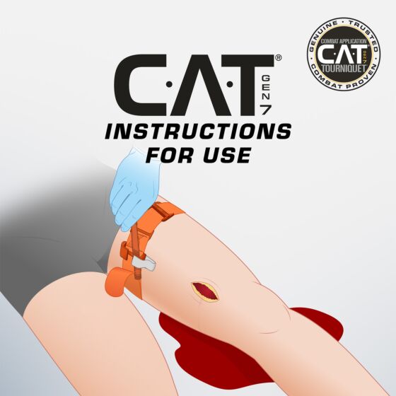Combat Application Tourniquet (C-A-T) - Trainer Blue | North