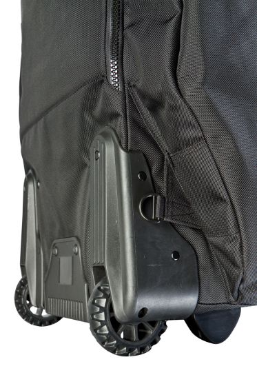 Wheeled luggage carrier top