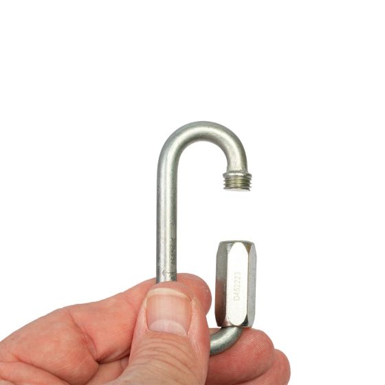 Screw Lock Carabiner - 7mm Oval (Quick Link SS) | North American