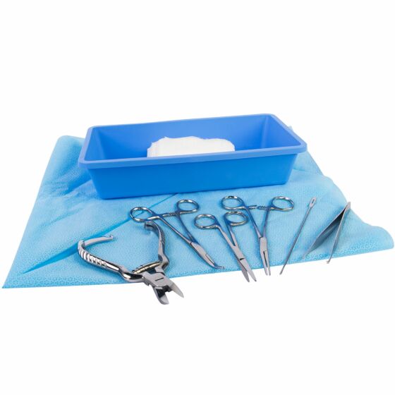 Toenail Removal Tray Single North American Rescue