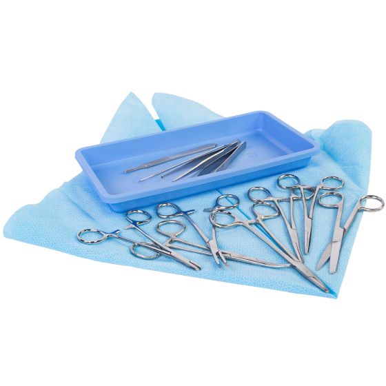 Minor Surgery Set 8 Pieces Surgical Instruments kit Stainless Steel DS-715 