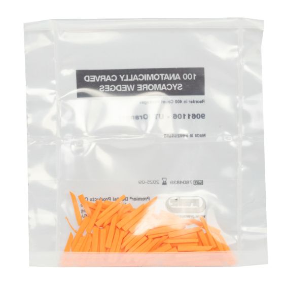 100Pcs Dental Fixing Wooden Wedges Disposable Fixing Materials For Dental Restoratio No 1 181 No 1 183 No 1 185 No 1 186 No 1 187 P1616943