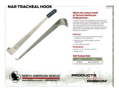NAR Tracheal Hook Product Information Sheet