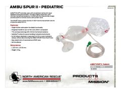 AMBU SPUR II - Pediatric - Product Information Sheet