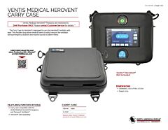 Ventis Medical HeroVent Carry Case - Product Information Sheet