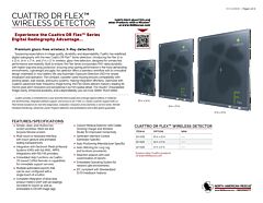 Cuattro DR Flex - Product Information Sheet