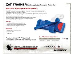 CAT Blue Trainer Product Information Sheet