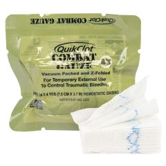 Combat Gauze Z-fold Hemostatic