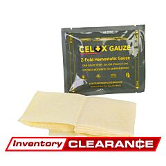 5ft. CELOX Z-Fold Hemostatic Gauze - clearance