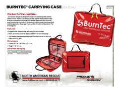 BurnTec Carrying Case - Product Information Sheet