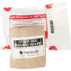 4 in. Flat Responder Emergency Trauma Dressing