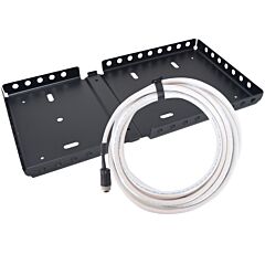 APRU Vehicle Mount and Hardwire Cable - showing both the mount and the cable