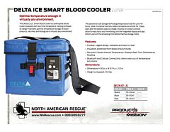 DELTA ICE Smart Blood Cooler - 2 Liter - Product Information Sheet