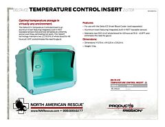 DELTA ICE Temperature Control Insert - 2L - Product Information Sheet