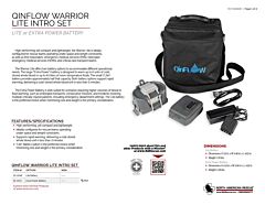 QinFlow Warrior Lite Intro Set - Product Information Sheet