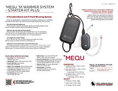 °MEQU °M Warmer System - Starter Kit Plus - Product Information Sheet