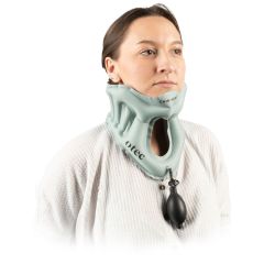 COLLAR, AER CERVICAL (INFLATABLE) - GRY
