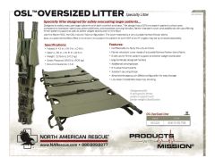 OSL OverSized Litter - Product Information Sheet