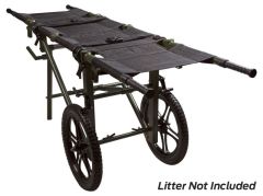 Wheeled Litter Carrier with Case